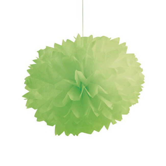 TISSUE PUFF FRESH LIME 40CM