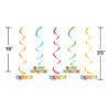 PARTY & HAPPY BIRTHDAY STRIPE 5PCS - Image 2
