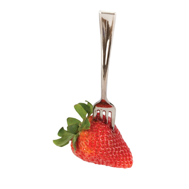 METALLIC 4'' MINI FORKS 24PCS - Image 3