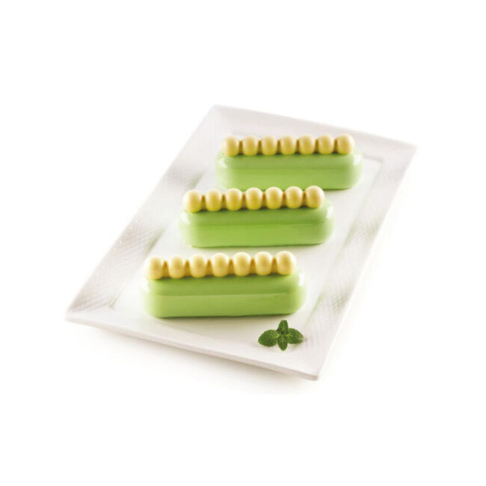 KIT CHIC ECLAIR SET OF 2 SILICONE MOULDS 130X38X46MM
