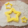 SET OF 6 COOKIE CUTTERS STAR - Image 2