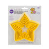 SET OF 6 COOKIE CUTTERS STAR