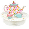 TEA TIME HONEYCOMB CENTERPIECE 22.80X29.80CM
