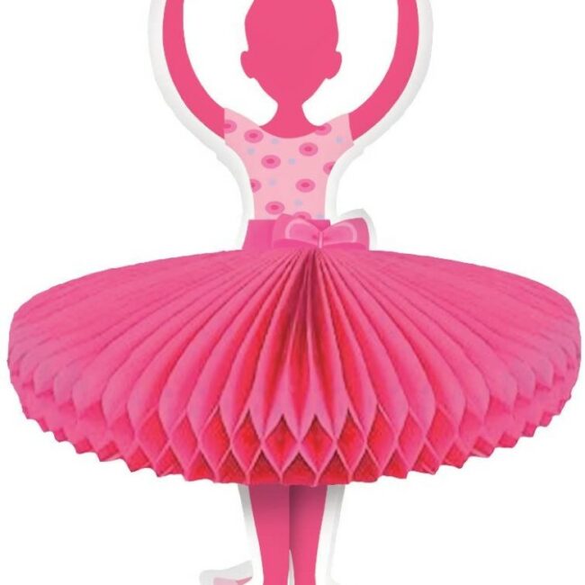 TUTU MUCH FUN HONEYCOMB CENTERPIECE 30.40CM