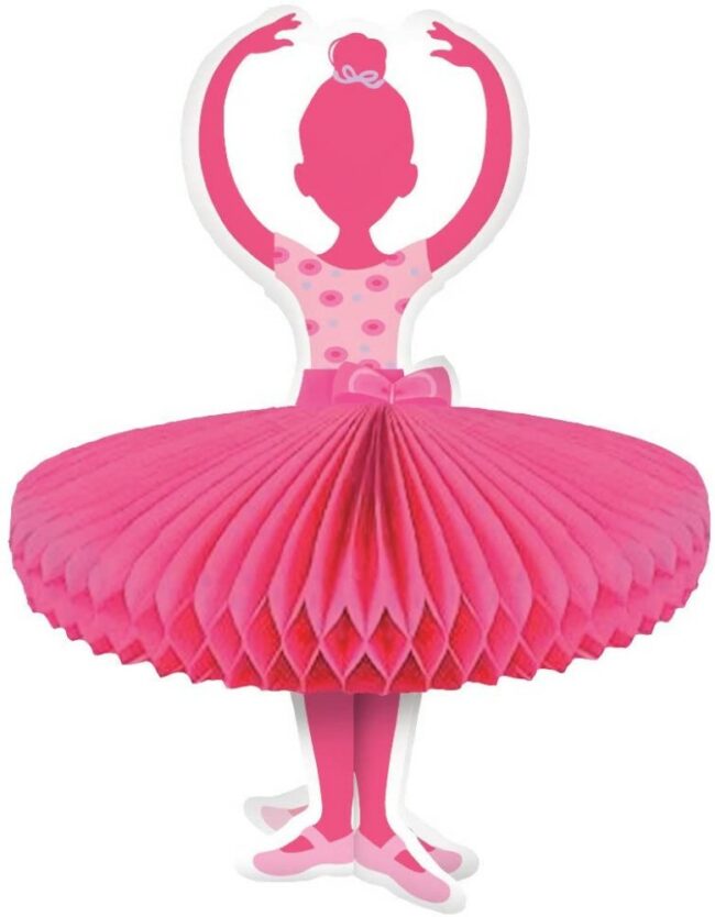 TUTU MUCH FUN HONEYCOMB CENTERPIECE 30.40CM