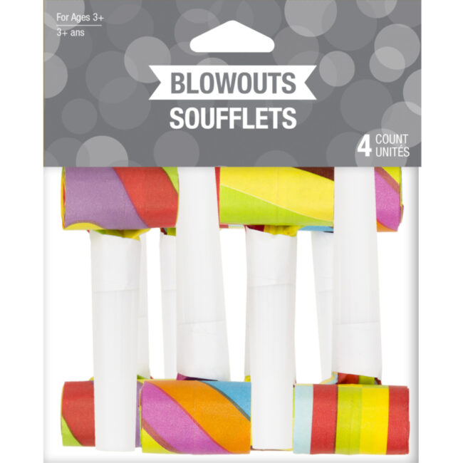 COLORFUL BLOWOUTS 4PCS - Image 3
