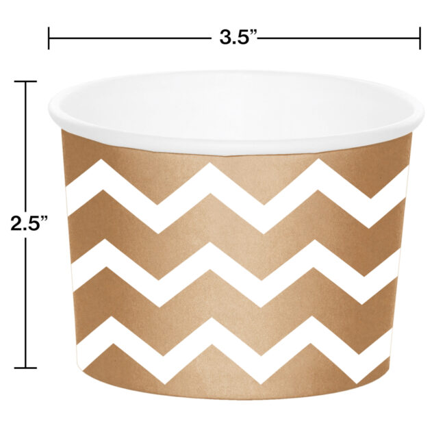 CUP TREAT KRFT PARTY SUPPLIES 6PCS - Image 2