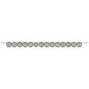 BANNER CIRCLE RIBBON BLACK & GOLD HAPPY BIRTHDAY 15.2X300CM