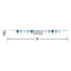 BANNER BLUE ONE GLITTER 8"x108" 1ST BIRTHDAY BOY - Image 2