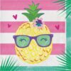NAPKINS 5'' PINEAPPLE AND FRIENDS 16PCS - Image 2