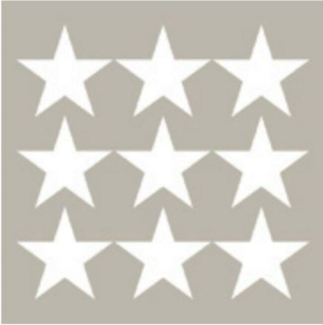 NAPKINS STARS NEGATIVE SAND 3PLY 33X33CM 20PCS