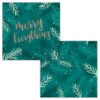 NAPKINS 25CMx25CM MERRY CHRISTMAS 24PCS