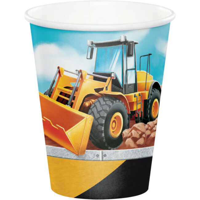 BIG DIG CONSTRUCTION CUP 266ML 8PCS