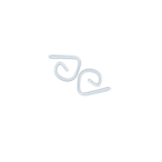 CLEAR PLASTIC TABLECOVER CLIPS - 24PCS - Image 3