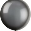 BLACK GENDER REVEAL BALLOON WITH CONFETTI 60CM - Image 2