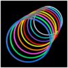 GLOW BRACELETS ASSORTED 20CM - 4PCS