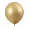 GOLD PLATINUM LATEX BALLOONS 27CM 6PCS