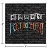 NAPKINS RETIREMENT CHALK 5''X5'' - Image 2