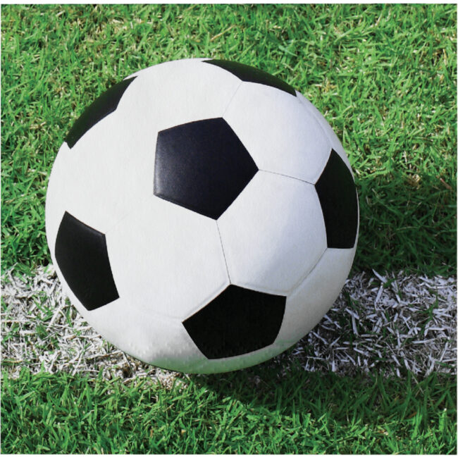 NAPKINS BEVERAGE FANATIC SOCCER 18PCS