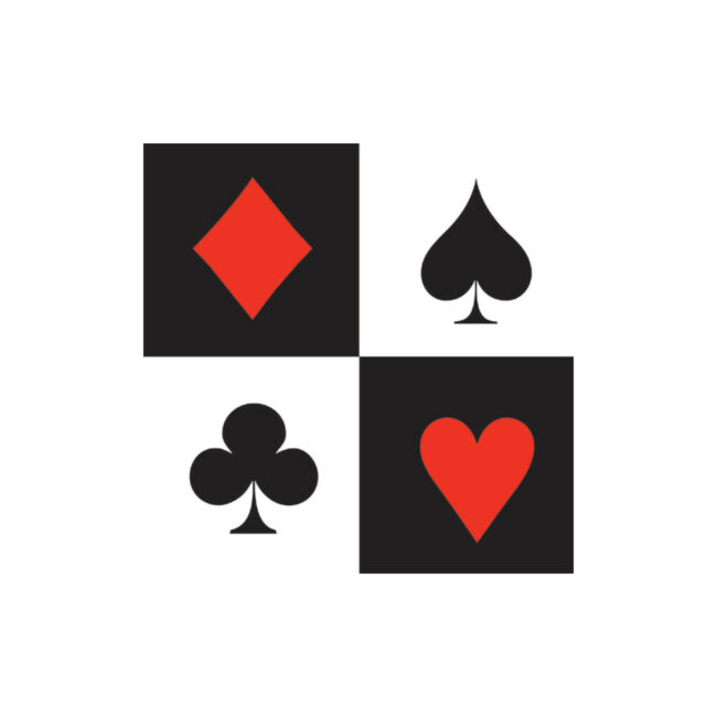 CARD NIGHT NAPKINS 12.70x12.70CM 16PCS