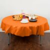 TABLECOVER 82'' SUNKISSED ORANGE - Image 3