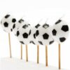SOCCER PICK BIRTHDAY CANDLES 13.97X2.54X11.43CM - 6PCS - Image 2