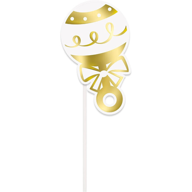 HELLO BABY GOLD FOIL PHOTO PROPS 25CM 10PCS - Image 9