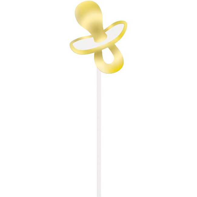 HELLO BABY GOLD FOIL PHOTO PROPS 25CM 10PCS - Image 8