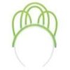 GLOW TIARA ASSORTED COLORS (PINK - GREEN - PURPLE) - Image 4