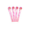 PINK BUBBLE TUBES & WANDS 8PCS