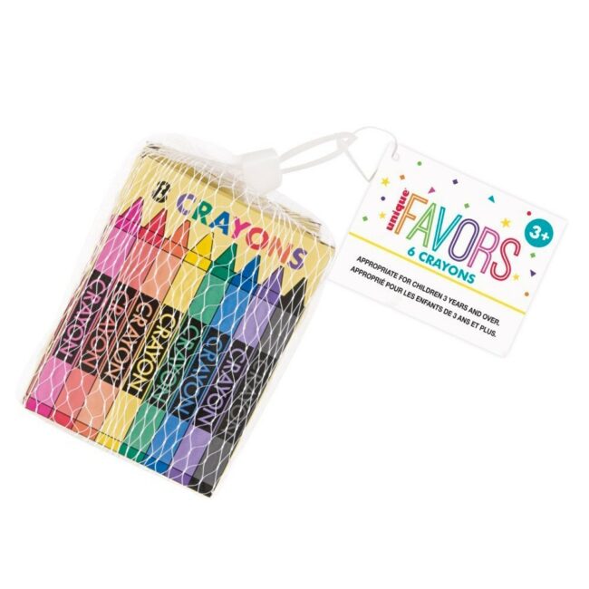 CRAYON BOXES ASSORTED COLORS 6PCS - Image 3