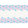 GENDER REVEAL PLASTIC TABLECOVER 1.37X2.13M - Image 2