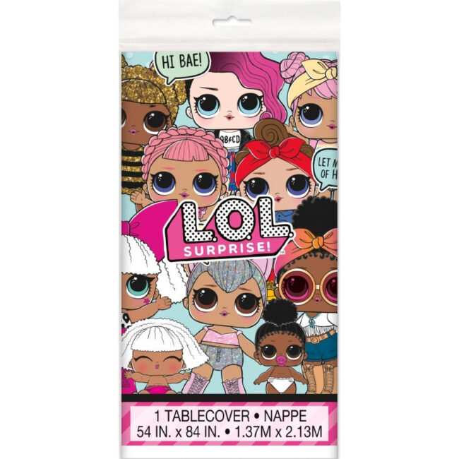 PLASTIC TABLECOVER LOL SURPRISE 1.37X2.13M - Image 3