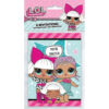LOL SURPRISE PARTY INVITATIONS WITH ENVELOPES 8PCS