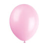 POWDER PINK 12" BALLOONS 10PCS