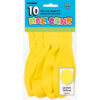 LEMON YELLOW 12" BALLOONS 10PCS - Image 2