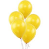 LEMON YELLOW 12" BALLOONS 10PCS