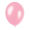 PEARLISED CRYSTAL PINK 12" BALLOONS 8PCS