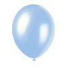 PEARLISED SKY BLUE 12" BALLOONS 8PCS - Image 2