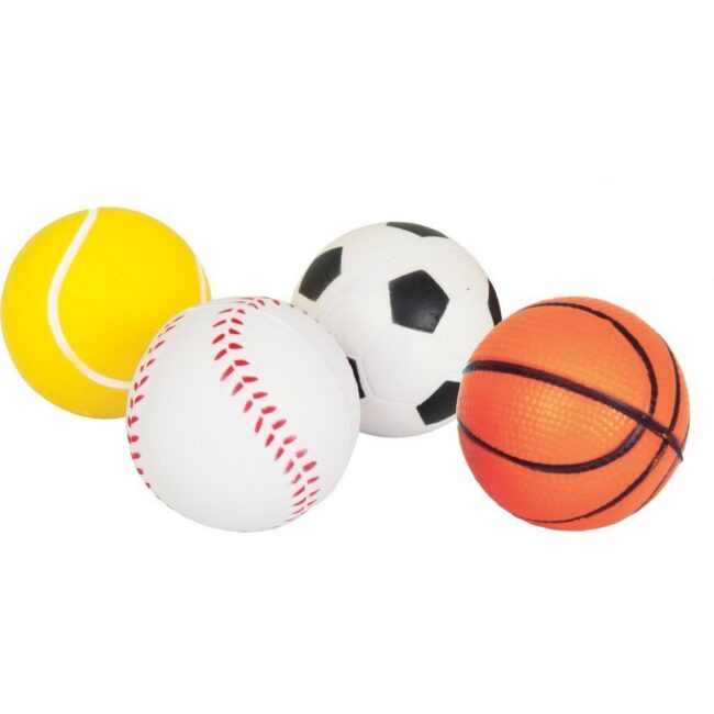 FOAM BALLS - 4PCS