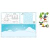 CHRISTMAS ACTIVITY PLACEMATS KIT WITH STICKERS 8PCS - Image 2