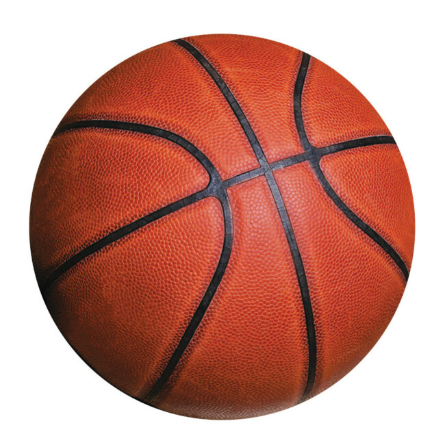 SPORTS FANATIC BASKETBALL POSTCARD INVITATIONS 4.5''x4.5'' 6PCS