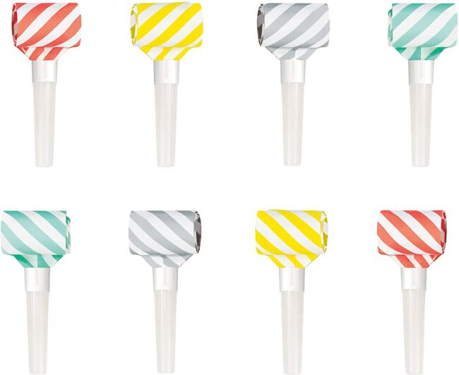 SQUAWKER BLOWOUT STRIPED 8PCS