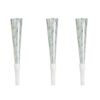 PRISMATIC FOIL HORNS SILVER 6PCS - Image 3