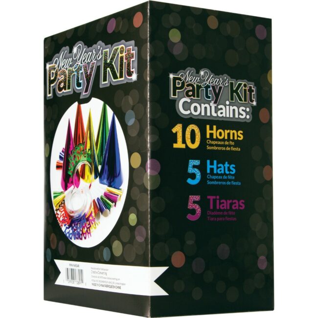 HAPPY NEW YEAR WEARABLE KIT FOR 10 PEOPLE - Image 3