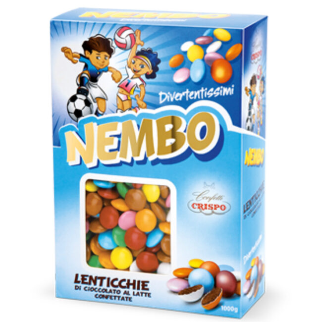 CONFETTI CHOCOLATE LENTILS SMARTIES COLOR 1KG