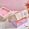 2 PIECES CAKE BOX PURE 26X26 CM