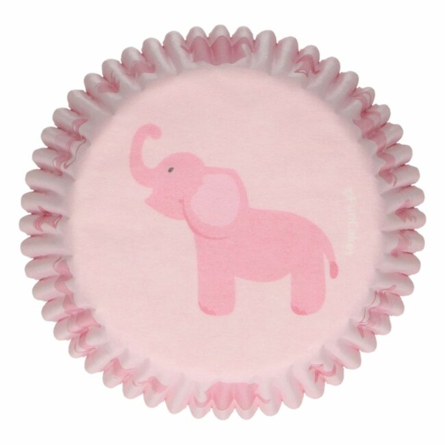 BAKING CUPS BABY GIRL 50X32MM 48 PCS - Image 2