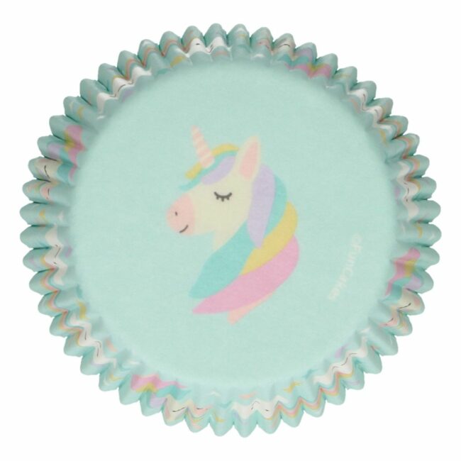 BAKING CUPS UNICORN 50X32MM 48PCS - Image 2