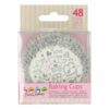 BAKING CUPS LOVE DOODLE 50X32MM 48PCS